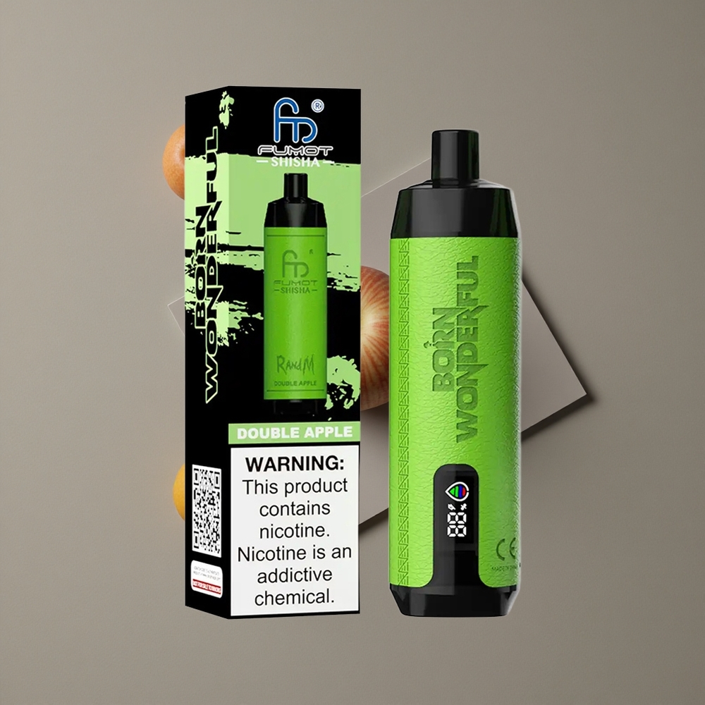 RandM Fumot Shisha 10000 Puffs סיגריה אלקטרונית חד פעמית עם סוללת 850 mAh ותפוס
