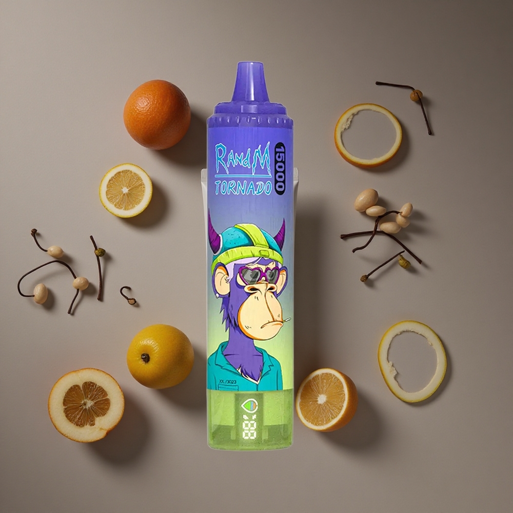 RandM Fumot Tornado 15000 Puffs 25 מל מסך LCD