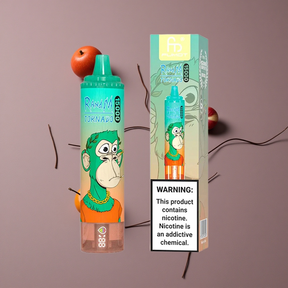 RandM Fumot Tornado 15000 Puffs 25ml טריפל ברי 850mAh