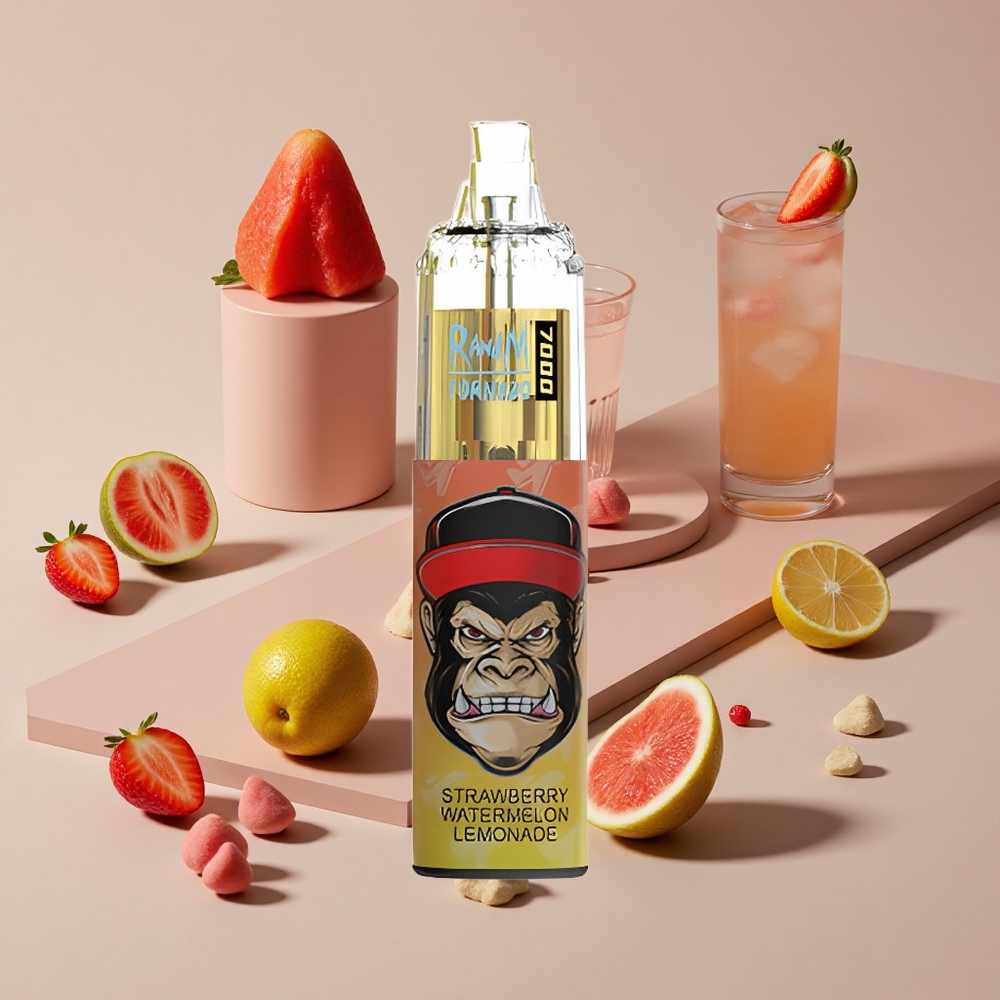 RandM Fumot Tornado 7000 Puffs 14 מל אבטיח תות לימונדה