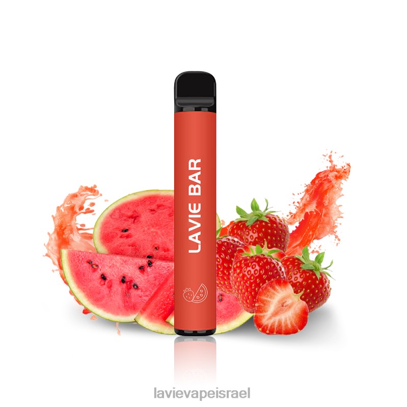 LAVIE יִשְׂרָאֵל - LAVIE BAR 2% פחזניות בגרסה 800 תות אבטיח 8DBZL327