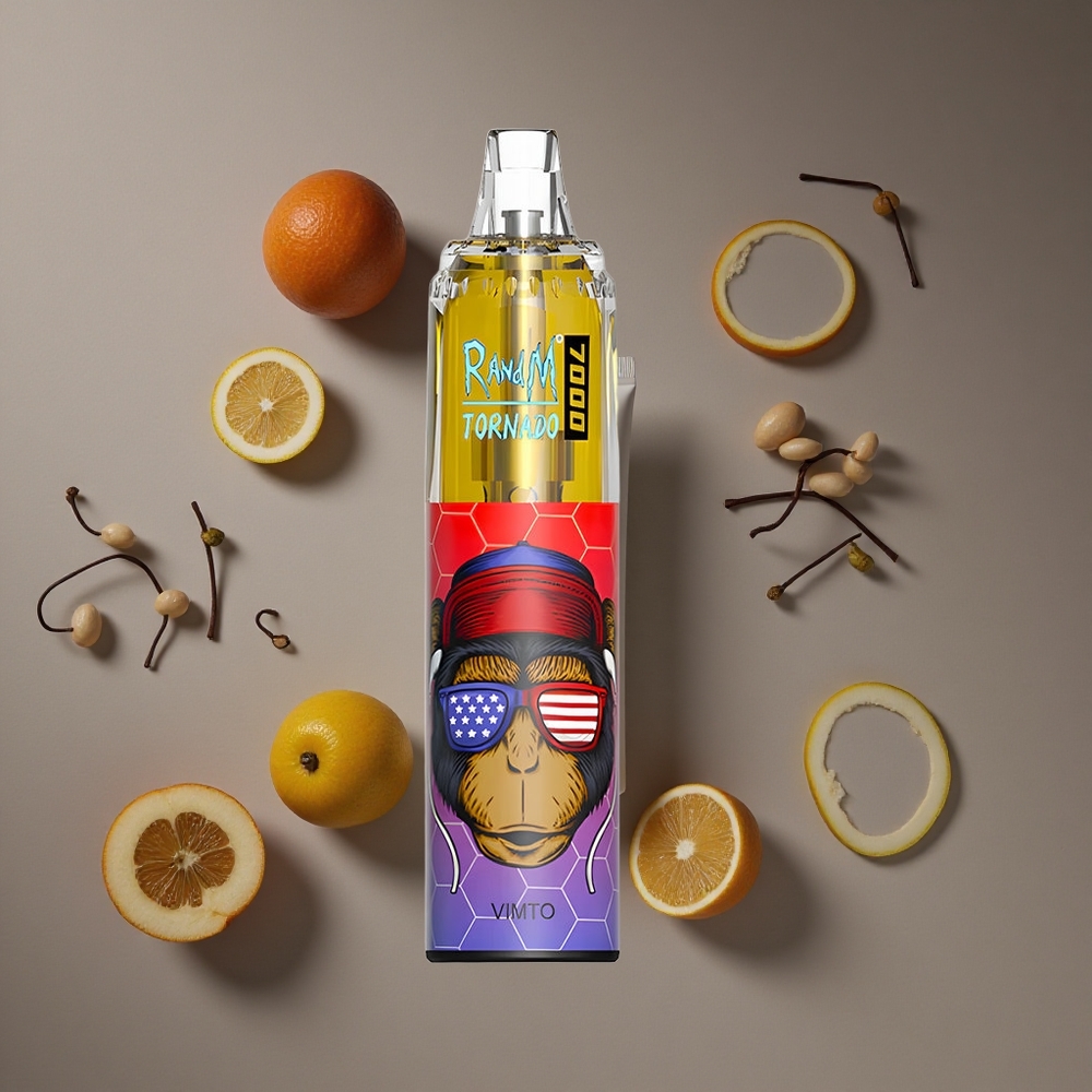 RandM Fumot Tornado 7000 סוללה 850 MAH נוזל 14 ML
